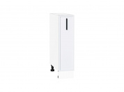 Шкаф нижний бутылочница Фрейм 816*200*484 White Silk / Белый