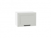 Шкаф верхний горизонтальный Нео 358*500*320 Grey Silk / Белый