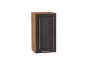 Шкаф верхний с 1-ой дверцей Прага 716*400*318 Венге премиум / Дуб Вотан