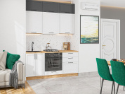 Сканди-06 2500*1800*600 Stormy Silkwood/White Silkwood