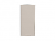 Шкаф верхний торцевой Квадро 920*300*307 Кашемир / Белый