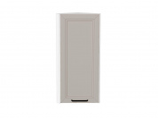 Шкаф верхний торцевой Нео 920*300*306 Clay Silk / Белый