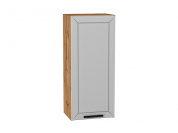 Шкаф верхний с 1-ой дверцей Глетчер 920*400*318 Гейнсборо Силк / Дуб Вотан