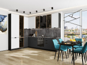 Евро Лайн-07 2340*2000/3000*600 Белый/Антрацит