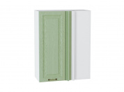 Шкаф верхний прямой угловой Ницца 920*700*345 Дуб оливковый / Белый