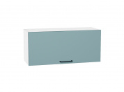 Шкаф верхний горизонтальный Флэт 358*800*318 Grey-green In 2S / Белый