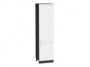 Шкаф пенал с 2-мя дверцами Лофт 2336*600*576 White Silk / Graphite