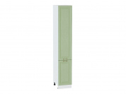 Шкаф пенал с 2-мя дверцами Ницца 2336*400*574 Дуб оливковый / Белый