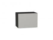 Шкаф верхний горизонтальный Фьюжн 358*500*320 Silky Light Grey / Graphite