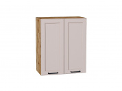 Шкаф верхний с 2-мя дверцами Барселона 716*600*324 Кашемир / Дуб Вотан