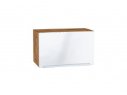 Шкаф верхний горизонтальный Фьюжн 358*600*320 Angel / Дуб Вотан