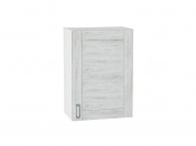 Шкаф верхний с 1-ой дверцей Лофт 716*500*320 Nordic Oak / Белый