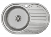 Мойка врезная Vivat 775016/0,6 1Ч1К (левая) 160*770*500 Глянец