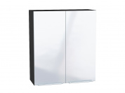 Шкаф верхний с 2-мя дверцами Фьюжн 920*800*320 Angel / Graphite