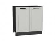 Шкаф нижний с 2-мя дверцами Нео 816*800*480 Grey Silk / Graphite