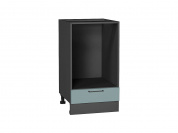 Шкаф нижний под духовку Флэт 816*450*476 Grey-green In 2S / Graphite