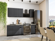 Евро Лайн-06 2140*1400*600 Антрацит