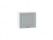 Шкаф верхний горизонтальный Ницца 458*500*318 Графит / Белый