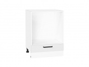Шкаф нижний под духовку Нео 816*600*476 White Silk / Белый