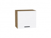 Шкаф верхний горизонтальный Фрейм 458*500*324 White Silk / Дуб Вотан