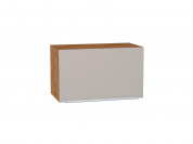 Шкаф верхний горизонтальный Фьюжн 358*600*320 Clay Silk / Дуб Вотан
