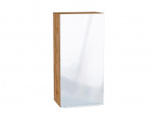 Шкаф верхний с 1-ой дверцей Фьюжн 920*450*320 Angel / Дуб Вотан