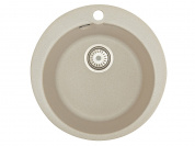 Мойка врезная Vivat 4718 1Ч 185*470*370 Бежевый