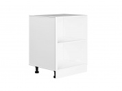 Фасад боковой Квадро для нижнего шкафа 716*573*19 Белый