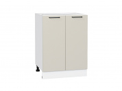 Шкаф нижний с 2-мя дверцами Флэт 816*600*478 Cashmere In 2S / Белый