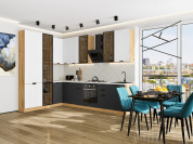 Евро Лайн-07 2340*2000/3000*600 Белый/Антрацит