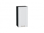 Шкаф верхний с 1-ой дверцей Ницца 716*350*318 Белый / Graphite