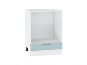 Шкаф нижний под духовку Ницца 816*600*474 Голубой / Белый