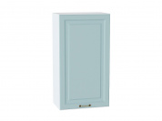 Шкаф верхний с 1-ой дверцей Ницца 920*500*318 Голубой / Белый