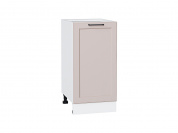 Шкаф нижний с 1-ой дверцей Барселона 816*400*484 Кашемир / Белый