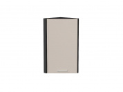 Шкаф верхний торцевой Квадро 716*300*307 Кашемир / Graphite