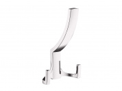 Крючок мебельный трехрожковый 80*60*145 SC Матовый хром