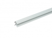 Планка для стенпанели угловая 600*4 МатХром