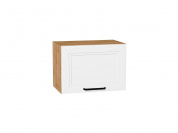 Шкаф верхний горизонтальный Нео 358*500*320 White Silk / Дуб Вотан