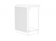 Фасад боковой для нижнего шкафа ФТ 716 716*573*16 Белый