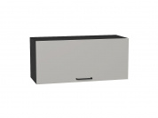 Шкаф верхний горизонтальный Флэт 358*800*318 Light Grey In 2S / Graphite
