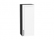 Шкаф верхний с 1-ой дверцей Сканди 920*350*320 White Silkwood / Graphite