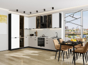 Евро Лайн-07 2340*2000/3000*600 Белый/Агат