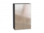 Шкаф верхний с 2-мя дверцами Фьюжн 920*600*320 Gallant / Graphite