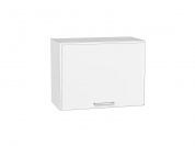 Шкаф верхний горизонтальный Квадро 458*600*321 Белый / Белый