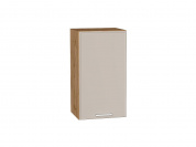 Шкаф верхний с 1-ой дверцей Квадро 716*400*321 Кашемир / Дуб Вотан