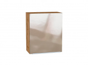 Шкаф верхний с 1-ой дверцей Фьюжн 716*600*320 Gallant / Дуб Вотан