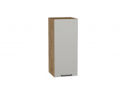 Шкаф верхний с 1-ой дверцей Флэт 716*300*318 Light Grey In 2S / Дуб Вотан
