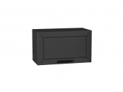 Шкаф верхний горизонтальный Глетчер 358*600*318 Маренго Силк / Graphite