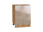 Шкаф нижний с 2-мя дверцами Фьюжн 816*600*480 Gallant / Дуб Вотан