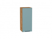 Шкаф верхний с 1-ой дверцей Флэт 716*300*318 Grey-green In 2S / Дуб Вотан